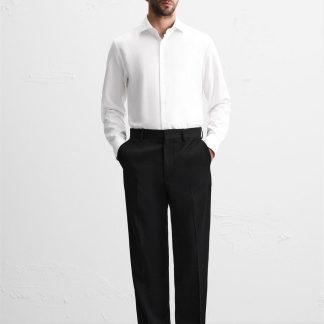 CAMISA SLIM FIT TEXTURIZADA