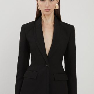 Blazer negro mujer