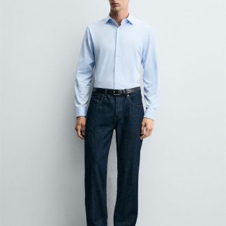 CAMISA REGULAR AZUL CIELO