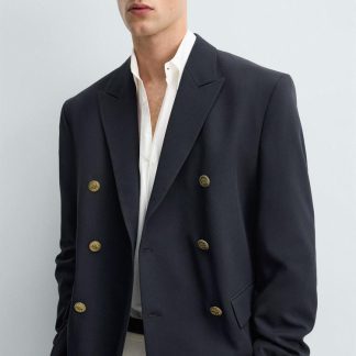 BLAZER DE DOBLE BOTONADURA